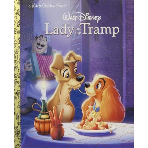Lady and the Tramp (Little Golden Book) by Teddy Slater (3-Feb-2007) Hardcover Hardcover – February 3, 2007
