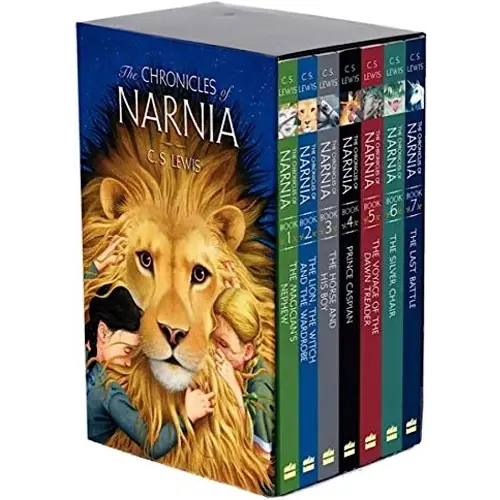 The Chronicles of Narnia 8-Book Box Set + Trivia Book