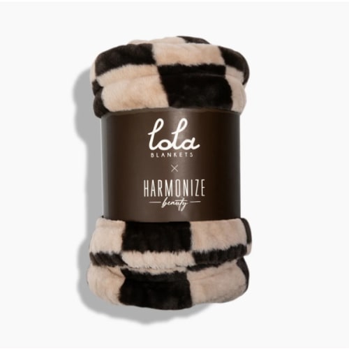 Espresso Check Blanket | Lola Blankets