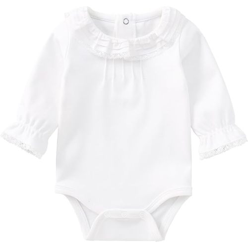 pureborn Baby Girls Boys Bodysuit Super Soft Cotton Romper 0-24 Months