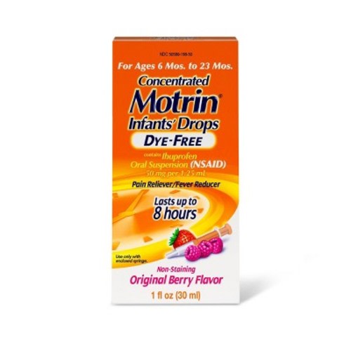 Motrin Infant Drops NSAID Berry - 1  fl oz
