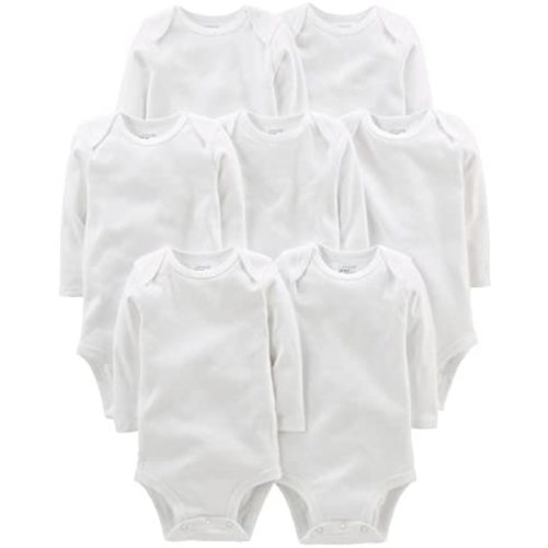 Simple Joys by Carter's unisex-baby 7-pack Long Sleeve Bodysuit