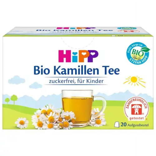 HiPP Chamomile Tea -ORGANIC Tea -Made in Germany 1 box /20 tea bags