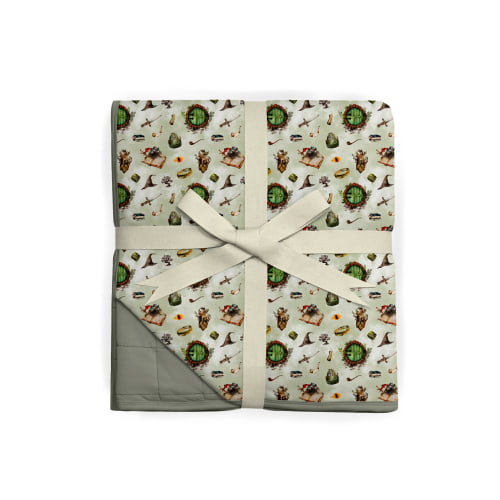 The Lord of the Rings™ Icons Quilted Oversized Blanket