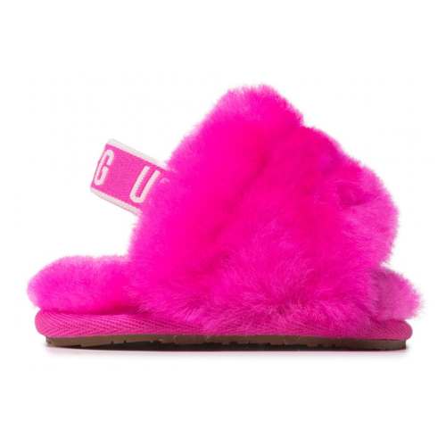 UGG Fluff Yeah Slide Rock Rose (Infant)