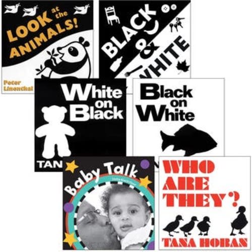 Black and White Board Books - Set of 6