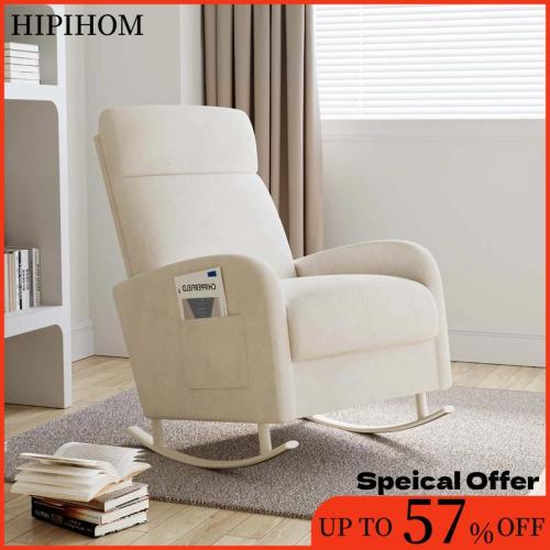HIPIHOM Nursery Chair Rocking Chair Mom chair,Ergonomically designed - TikTok Shop