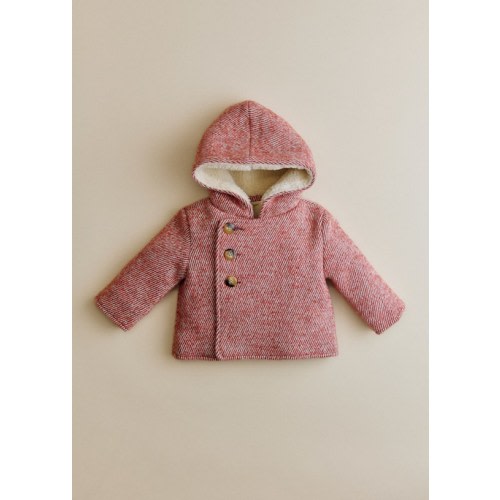 Artus Coat - Pink Tweed