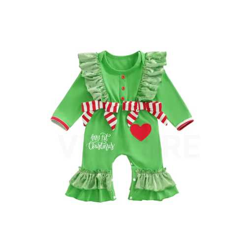 Baby Girl First Christmas Outfit newborn girl Christmas outfit plaid infant baby girl christmas dress my first christmas dress custom