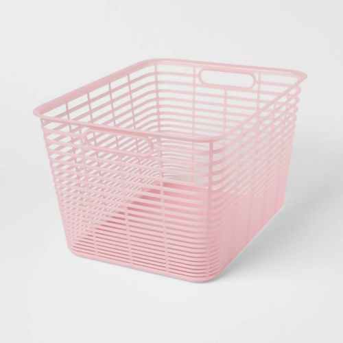 Aria Jelly Decorative Basket Large Pink - Brightroom™