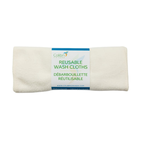 Bamboo/Organic Cotton Wash Cloths