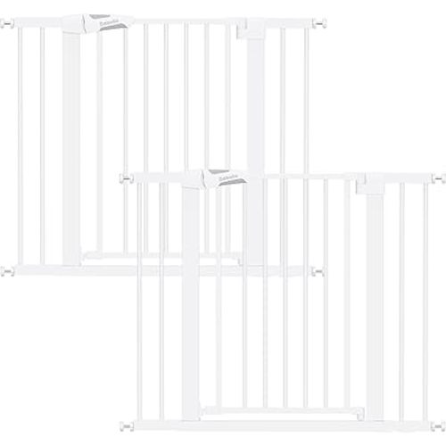 Babelio 26-40 in Baby Gate for Stairs No Drilling, Pressgurad, 2 Pack