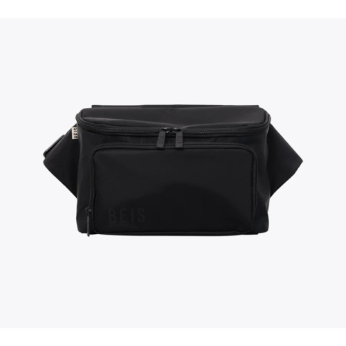 BÉIS 'The Diaper Pack' in Black - Diaper Fanny Pack & Crossbody Diaper Bag