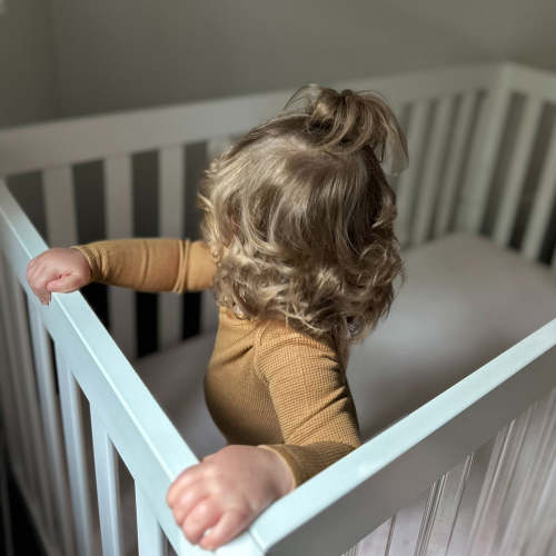 Waffle Convertible Pajamas (0-3 and 3-6 months)