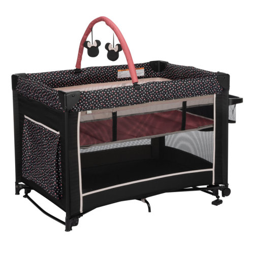 Disney Classic Minnie Mouse 2-in-1 Play Yard with Rocking Bassinet | Wayfair