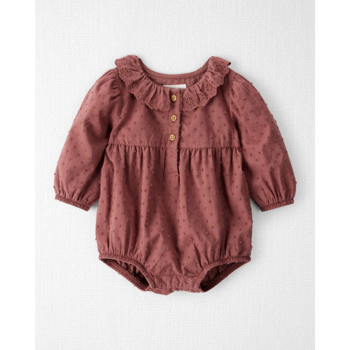 12M | Baby Girl Organic Cotton Prairie Bubble - Little Planet | Carter's