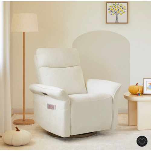Spruce & Spring Power Swivel Recliner Chair Triple-Motor Nursery Glider