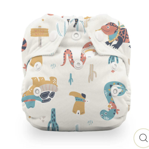 Thirsties Natural Newborn All-in-One: Snap Closure (for newborns)