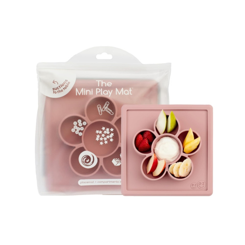 ezpz Mini Play Mat for Baby + Toddler (Blush) - 6 Months+