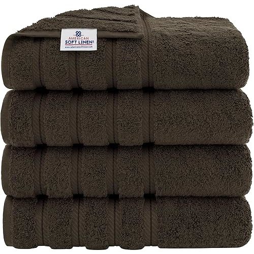American Soft Linen Luxury Bath Towel Set