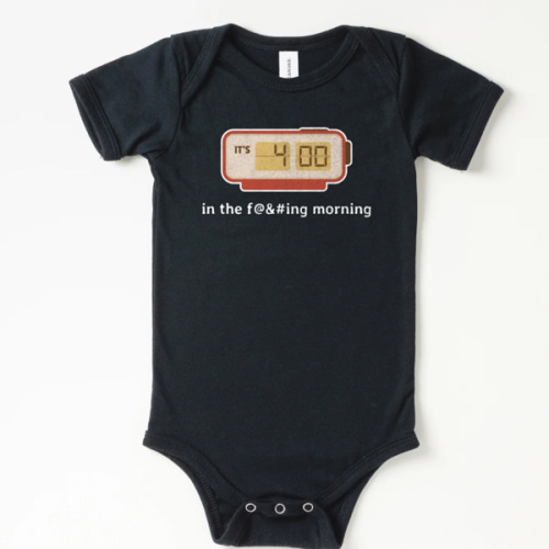 4:00 in the Morning Onesie | All The Small Tees