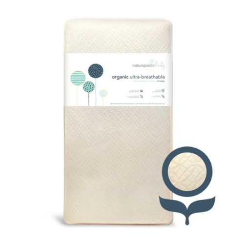 Organic Breathable Ultra Baby Crib Mattress (2-Stage)