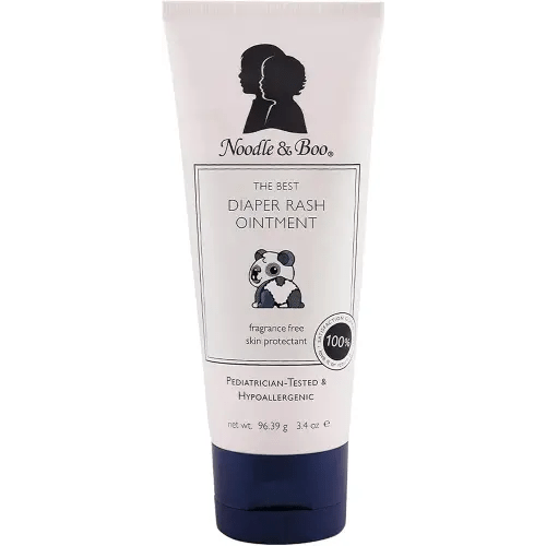 Noodle & Boo The Best Diaper Rash Ointment, Multi Purpose Baby Skin Care Zinc Oxide Ointment For Diaper Rash Prevention, Treatment & Relief, Fragrance Free