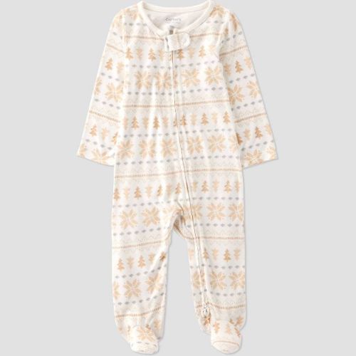 Carter's Just One You® Baby Snowflakes Sleep N' Play - Ivory