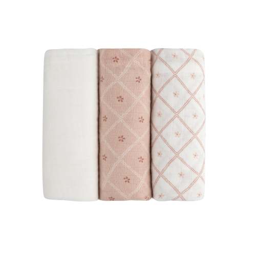 Hypoallergenic Everyday Muslin Burp Cloth Collection – Ely's & Co.