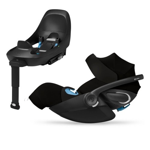 Cybex OPEN BOX Cloud G Pro Comfort Extend Infant Car Seat - Moon Black