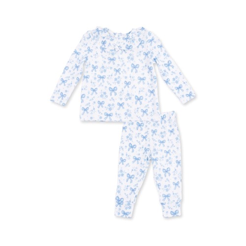 Bows and Flowers Top and Pants Set