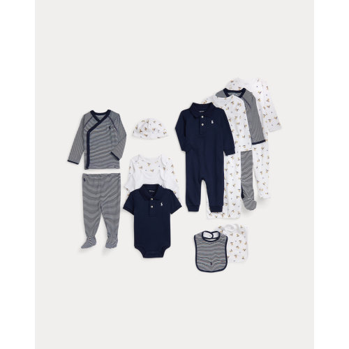 Polo Bear Cotton 12-Piece Gift Set