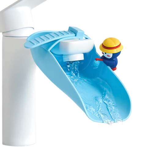 Generic Faucet Extender for Kids Penguin Sink Cover, Helps Children Reach Water in Bathroom Kitchen