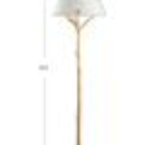 JONATHAN Y Arbor 63.5" Faux Bois Resin LED Floor Lamp, Gold Leaf at Nordstrom