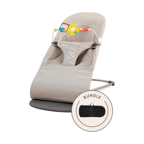 Bouncer Balance Soft with Free Flying Friends Toy & Travel Bag