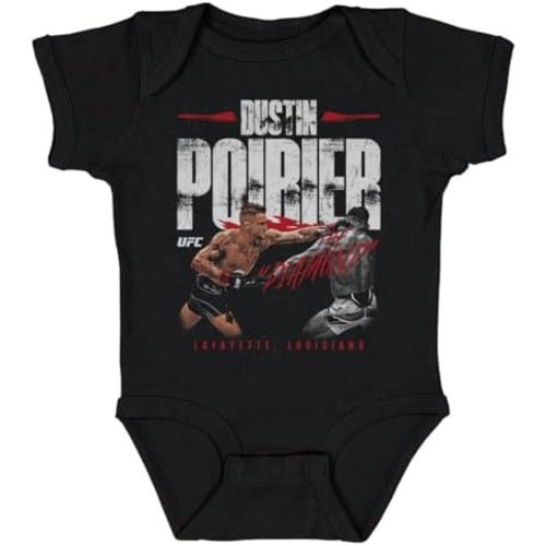 500 LEVEL Dustin Poirier UFC One-Piece Infant Bodysuit - Dustin Poirier Strike WHT