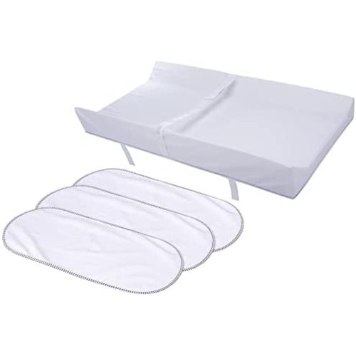 Secure Grip Waterproof Diaper Changing Pad and Waterproof Changing Pad Liners, 3 Count
