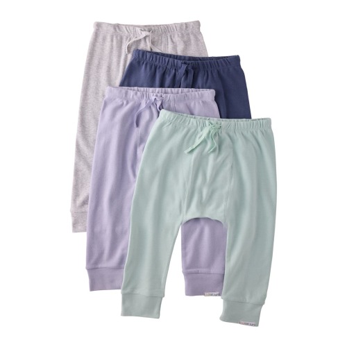Kids' 4-Pack Assorted Joggers, 0-3M