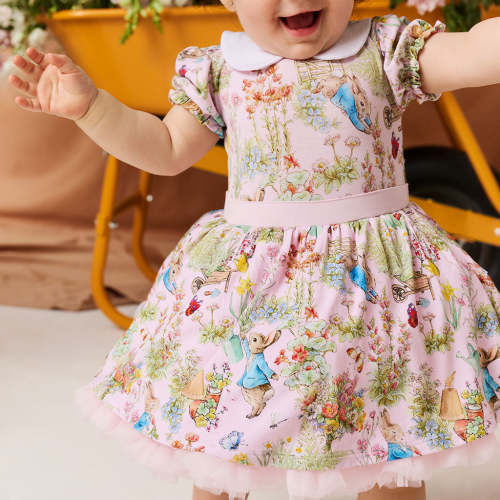 Peter Rabbit™ Garden Petticoat Bodysuit Dress