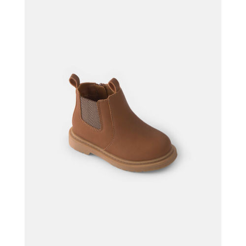 Toddler Ankle Boots - Brown - OshKosh B'gosh | Carter's