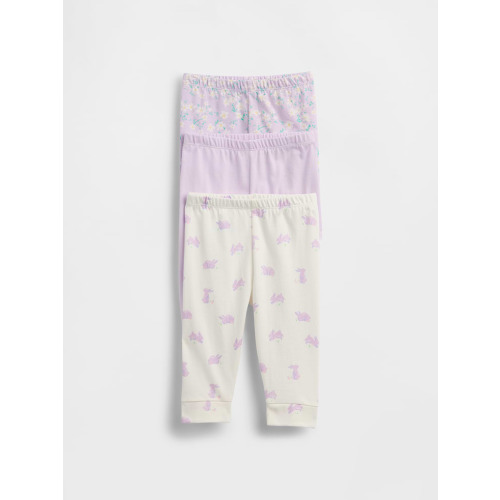 Baby First Favorites Organic Cotton Pull-On Pants (3-Pack)