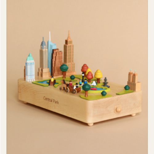 Central Park Wooden Music Box– Odin Parker