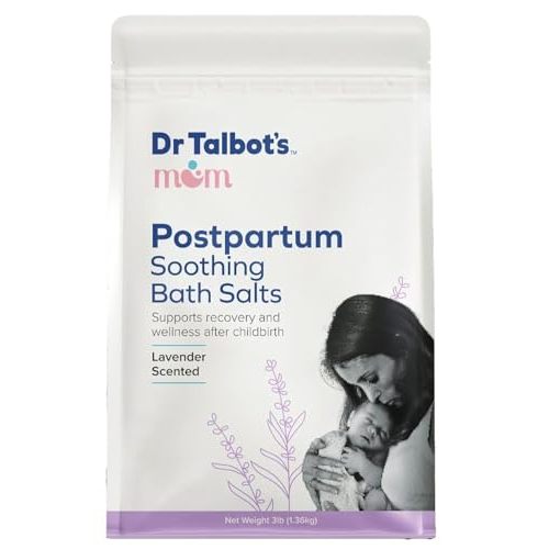 Dr. Talbot's Postpartum Soothing Bath Salts – Lavender Infused, Paraben-Free Relaxation & Recovery Bath Soak for New Moms – Ideal for Post-Childbirth Healing & Everyday Stress Relief