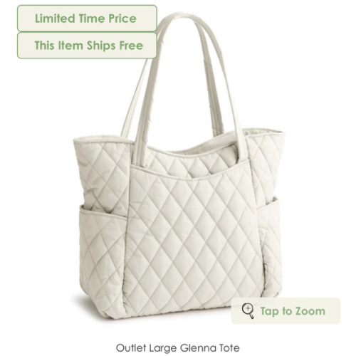 Vera Bradley - Outlet Large Glenna Tote Diaper Bag