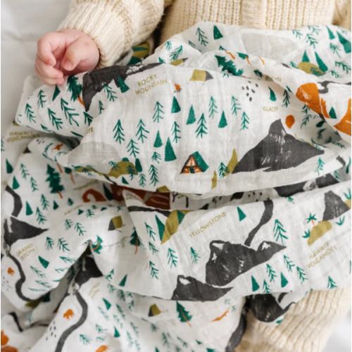 National Parks Swaddle (Mini Pattern)