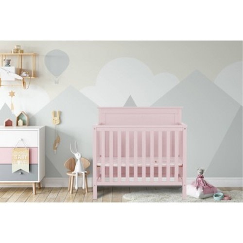 Dream On Me Jasmin 4-in-1 Convertible Mini Crib