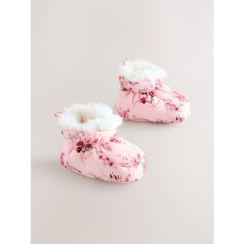 Pink Baby Snowboots (0-24mths)