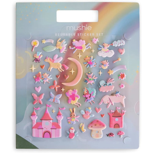 mushie Reusable Sticker Book Set (Fairies)
