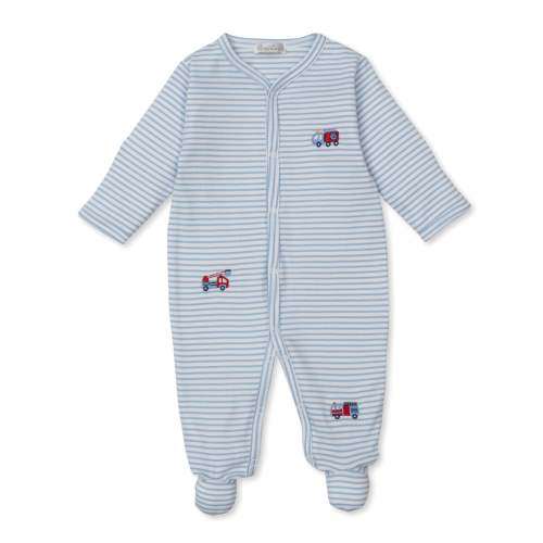 Fight the Fire Stripe Footie