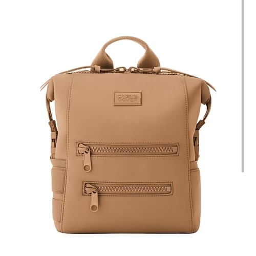 Indi Diaper Backpack in Camel, Medium
